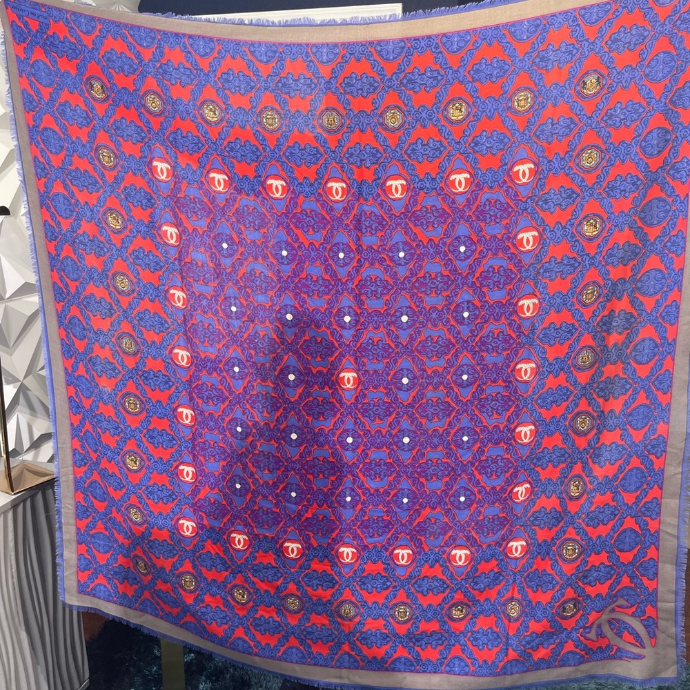 Huge Authentic Cartier Shawl/Throw
